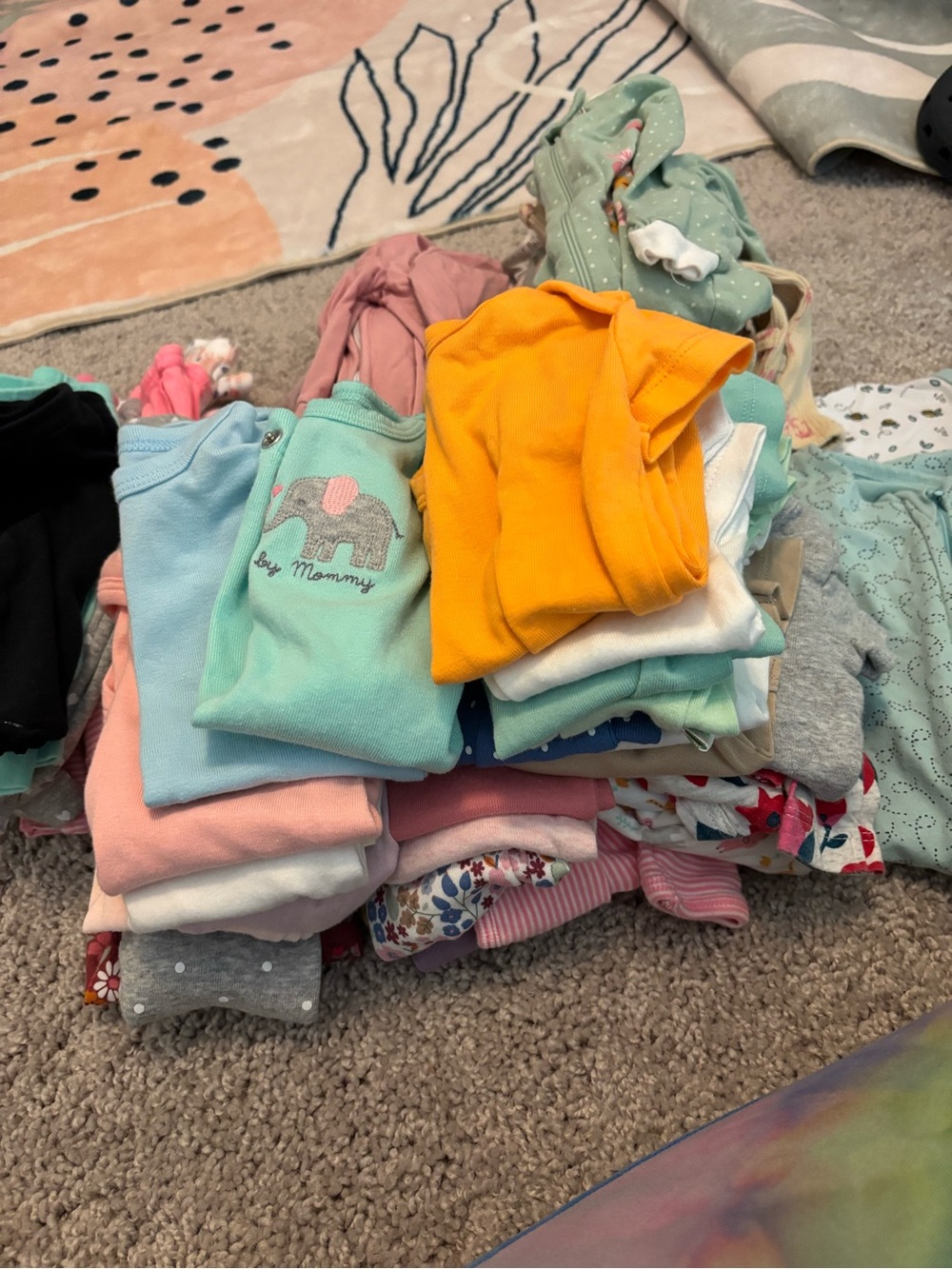 Newborn girl clothes lot